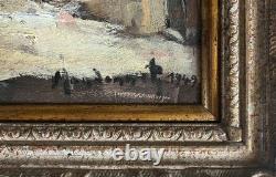 Tableau HSP Pierre MANDONNET (1891-1970) Le miroir aux oiseaux Martigues