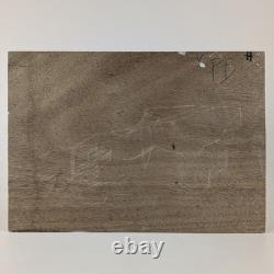 Tableau Huile Paysage Arbres Impressionniste, Hubert Bergère, Peinture Sur Bois