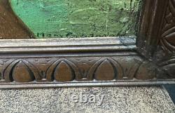 Tableau Huile Sur Bois De Many Gigandet Femme De Profil