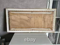 Tableau Huile Sur Bois Toulon Signé