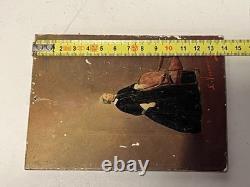 Tableau Miniature, Louis VERNANCHET, Portrait Femme