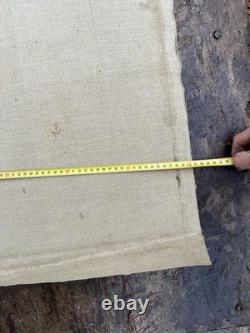 Tableau & Peinture Huile Sur Toile Portrait Femme a LA Robe Rouge Painting