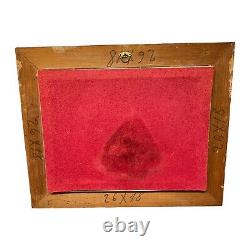 Tableau Signé Roger Griboval Huile Sur Panneau Bois Nature Morte
