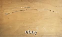 Tableau XXem signé Dedalo Montali (1909-2001) peintre italien Huile sur bois