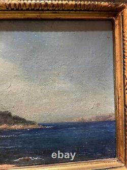 Tableau ancien Marine