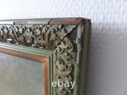 Tableau huile sur bois orientaliste Chevalier Arabe