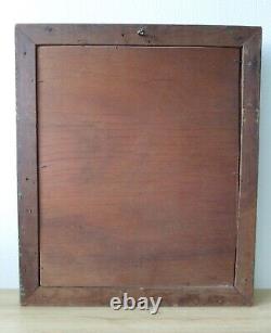 Tableau huile sur bois orientaliste Chevalier Arabe