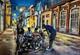 Tableau Huile Sur Toile La Havane 2 2020. Sc&egrave;ne De Rue Les Joueurs D'&eacute;checs