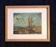 Tableau Impressionniste, Huile Sur Bois Emile Simonod Xxème Siècle + 4 Cd