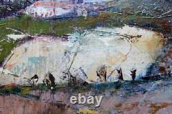 Tableau impressionniste Jean-Paul Ulysse Prix de Rome Paysage d'été
