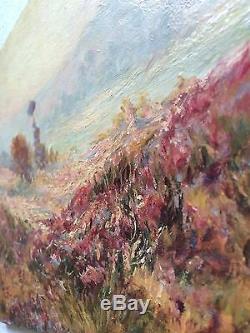 Tableau impressionniste-Vallée de la Creuse-Crozant-Wynford DEWHURST-Monogramme