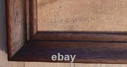 Tableau impressionniste huile sur bois signé Georges CAPGRAS + 4 CD neufs