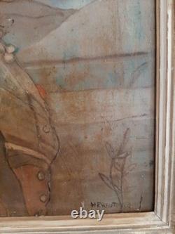 Tableau par le peintre Henri Heraut