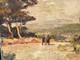 Van Den Bussche 2 Tableaux Paysage. Peinture Huile Sur Panneau De Bois Signé