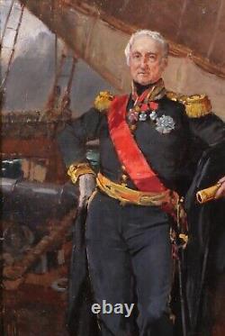 Victor Chavet portrait Vice-Amiral Jacques Bergeret chateau Versailles marine