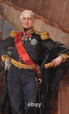 Victor Chavet portrait Vice-Amiral Jacques Bergeret chateau Versailles marine