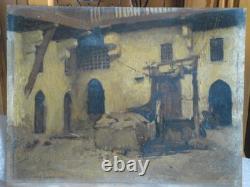 William Laparra peinture sur bois