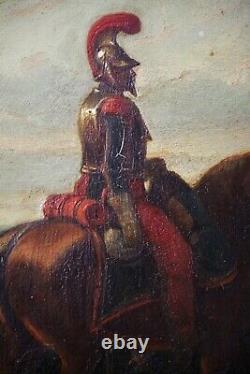 XIXe, Premier Empire, Cavalier Officier Carabinier, Napoléon, Campagne militaire